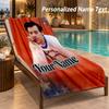 Harry Styles Custom Name Beach Towel Large Soft Towel for Indoor Bathroom Outdoor Beach