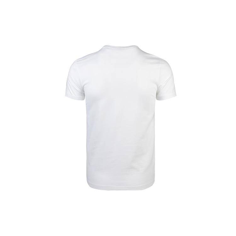 Adidas Neo T Shirts Men's White Crew Neck Moderate Straight Fit FP7302