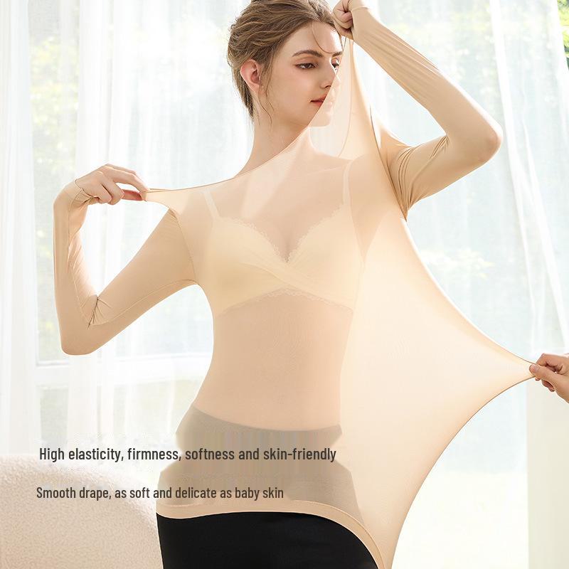 

«37 Degrees Женское бесшовное термобелье - ультратонкое, невидимое, осень/зима» XL