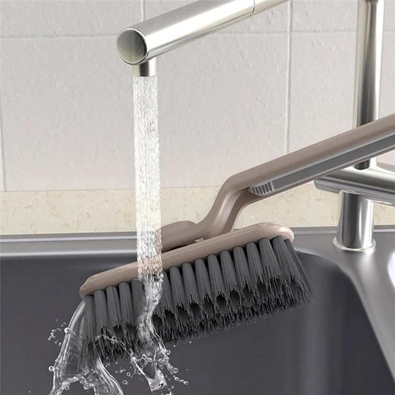 Practical-2PCS Multi-Function Rotating Crevice Cleaning Brush,360 Degree Rotating For Cleaning The Kitchen And Bathroom Brown Re коричневый