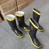 Pvc Man Shoes Wear-resistant Waterproof and Non-slip Rain Boots for Men Gum Outdoor Teenagers Garden Cheap New Rubber Low-heel