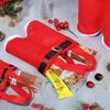Merry Christmas Suspender Trousers Candy Bag Xmas Gift Bags Wine Bottle Holder Santa Claus Pants