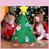 Delightful Diy 3d Cone Felt Christmas Tree Perfect For Kids Toddler Home Decor