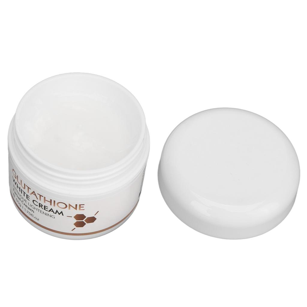 Glutathione Whitening Cream Firming Skin Care Prevent Aging Moisturizing Skin Brightener Cream 1.70oz
