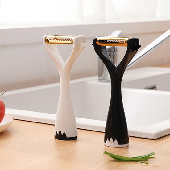 Multifunkční škrabka na ovoce, zeleninu, mrkev, brambory, okurky z nerezové oceli