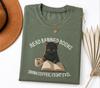 Read Banned Books Comfort Colors® Shirt Funny Bookish Quote Tee Coffee Lover Merch Booklover Reading T-shirt Booknerd Tshirt Cat Mom Gift