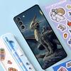 Dragon Cool Art Case For Samsung Galaxy S23 S22 Ultra S21 Plus S8 S9 S10 Note 10 20 Ultra S20 FE S21 FE Cover