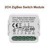 GIRIER Tuya ZigBee 3.0 Light Switch Module Smart DIY Breaker 1 2 3 4 Gang Supports 2 Way Control Works with Alexa Google Home