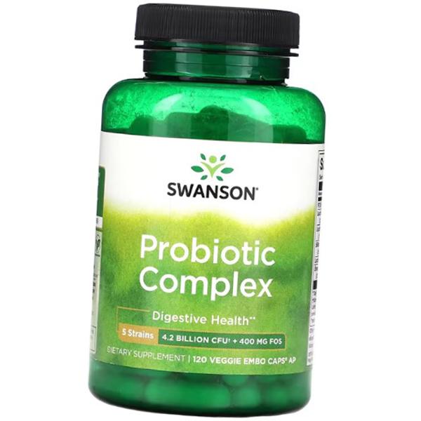 

Пробіотик Комплекс, Probiotic Complex, Swanson 120вегкапс (69280016) 120vcaps