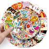 51 Circus Doodle Cartoon Cute Little Fresh Children's Gourmet Card Decorative Suitcase Mobile Car Stickers