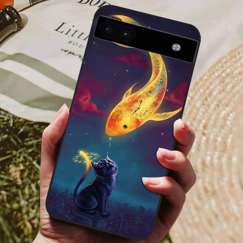 Case for Google Pixel 6a Cove Pixel6 Silicone Soft TPU Phone Covers for Google Pixel 6 Pro Case Pixel6A 5G Protective Funda Capa