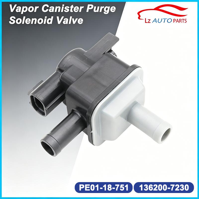 Vapor Canister Purge Control Valve OE PE01-18-751 PE0118751 for Mazda 3 6 CX-3 CX-5 CX-9 for Toyota Lexus 136200-7230 1362007230