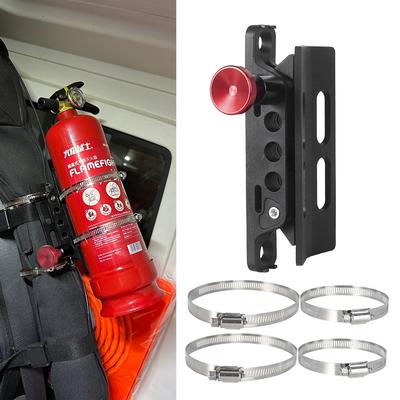 Suporte de Suporte para Extintor de Incêndio de Carro Ajustável Encaixe Para Jeep Wrangler Sport/ JK/ Sahara Suporte para Extintor de Incêndio
