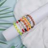7-Piece Simple Retro World Cup Sports Bracelet Set - Basketball, Baseball, Football
