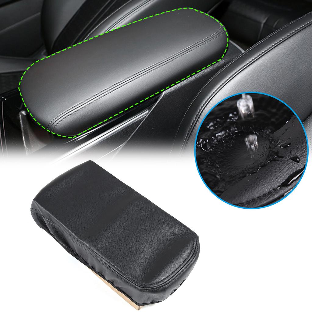 PU Leather Center Console Armrest Box Panel Cover Trim For Kia K5 -2024
