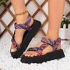 Summer Flat Women's Shoes Hemp Rope Set Foot Beach Sandals Outdoor All-match Casual Slippers Large Size Women Sandals 43