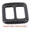 Car Upgrade Styling ABS Plastic Rear Air Vent For JEEP Compass 2017 2018    Modification Decoration Accessories