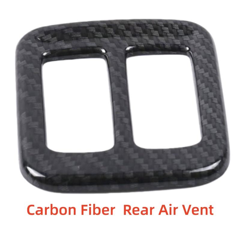Car Upgrade Styling ABS Plastic Rear Air Vent For JEEP Compass 2017 2018 Modification Decoration Accessories