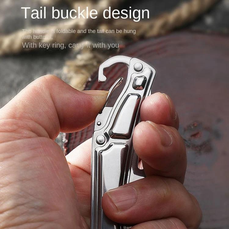 Pocket Fruit Knife, Stainless Steel Folding Outdoor Knife with Non-slip Handle for Kitchen Accessories