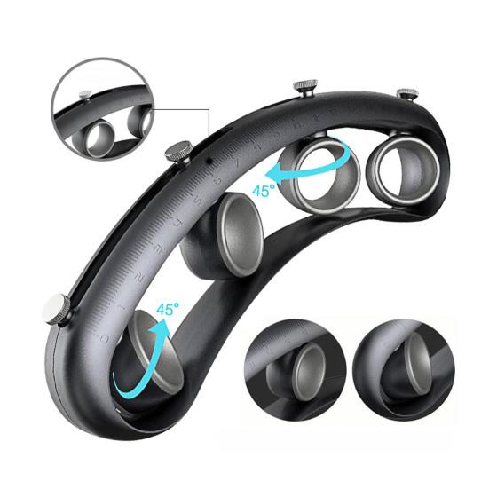 Rozciągacz palców do gitary Obrotowy Regulowany Gładka powierzchnia Poprawia elastyczność Przenośny Trening palców Uniwersalny