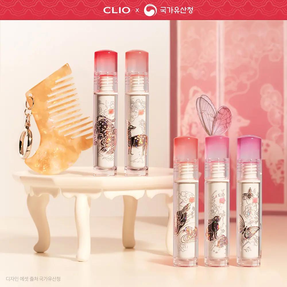 [Royal Edition] CLIO Crystal Glam Tint 3.4g (+ Traditional Comb Keyring Gift)_ 29 Cloud Tiger Red