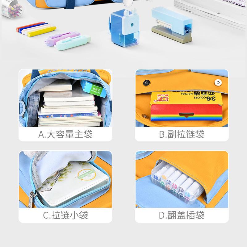 New Primary School Students Can Carry Dual-purpose Tutoring Bags, Hand Carry Book Bags, Children's Messenger Bags, Training Classes, Shoulder Bags