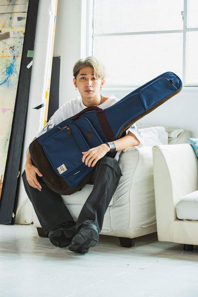 Ibanez "Unique and Playful" Electric Guitar Bag with Protective Cushion (Navy Blue) IGB541-NB