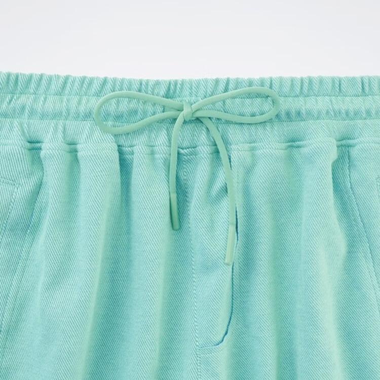 Reebok Beats Shorts Solid Color Drawstring Knit Loose Casual Shorts Unisex Shorts Green 23RCS633UGB2