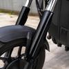 Front Fork Cover Set, Black Replacement Guards with Lower Fork Area Coverage, Molded Plastic Build, and Left Right Pair Format for Daily Use