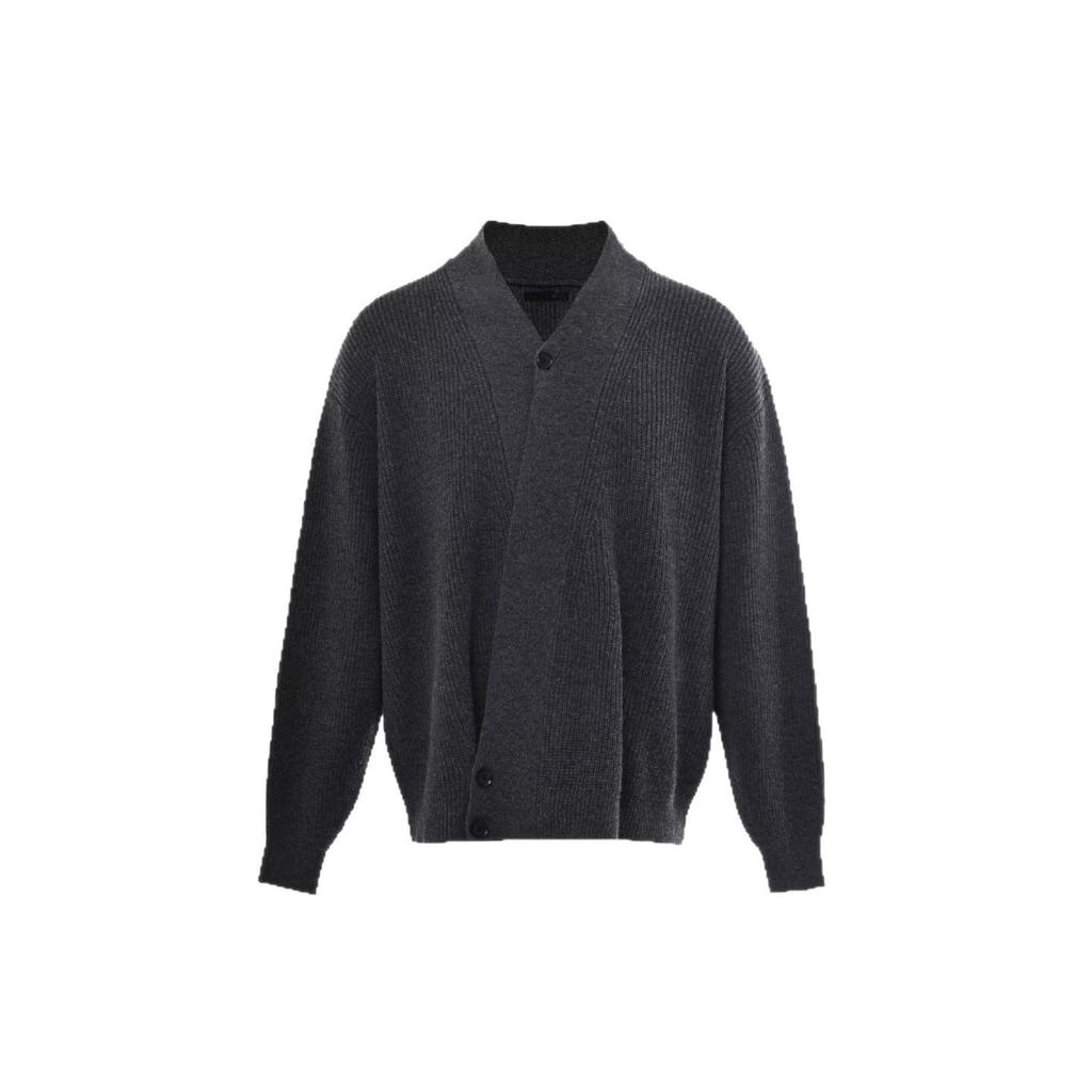 Harajuku Men's Casual V-Neck Knitted Cardigan Sweater