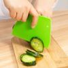 Green Trapezoidal Plastic Dough Scraper Cake Cream Vermicelli Cold Rice Noodles Household Kitchen Baking Thickened Scraper