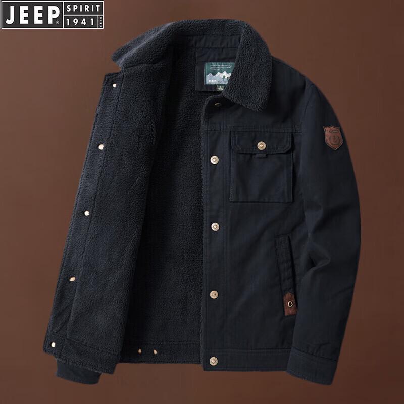 

Мужская плюшевая утепленная куртка для активного отдыха JEEP SPIRIT XL