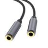 Headphone Splitters Cable 3.5mm Aux 1xMale to 2xFemale Extension Cord for Headphones Speaker Superior Sounds Quality