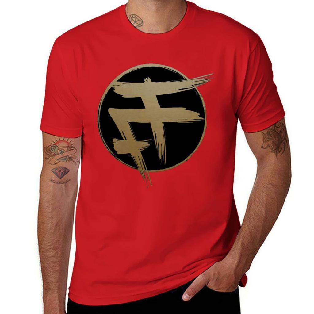 Fonky Family schönes Logo T-Shirt Sportfans Bluse Übergrößen Oberteile Jungen Weiß Sweatshirts Unisex