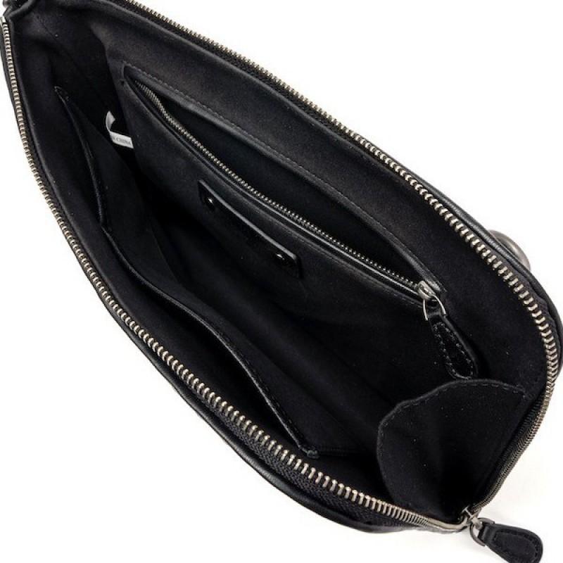 Mens Genuine Leather Woven Handheld Crossbody Bag Daily Commute Black Gray Navy Coffee Beige