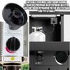 D-Shape Valve Stem Barbecue Stove Knob 8mm Stove Switch Knob Control Knobs  Gas Fireplace Fire Pit