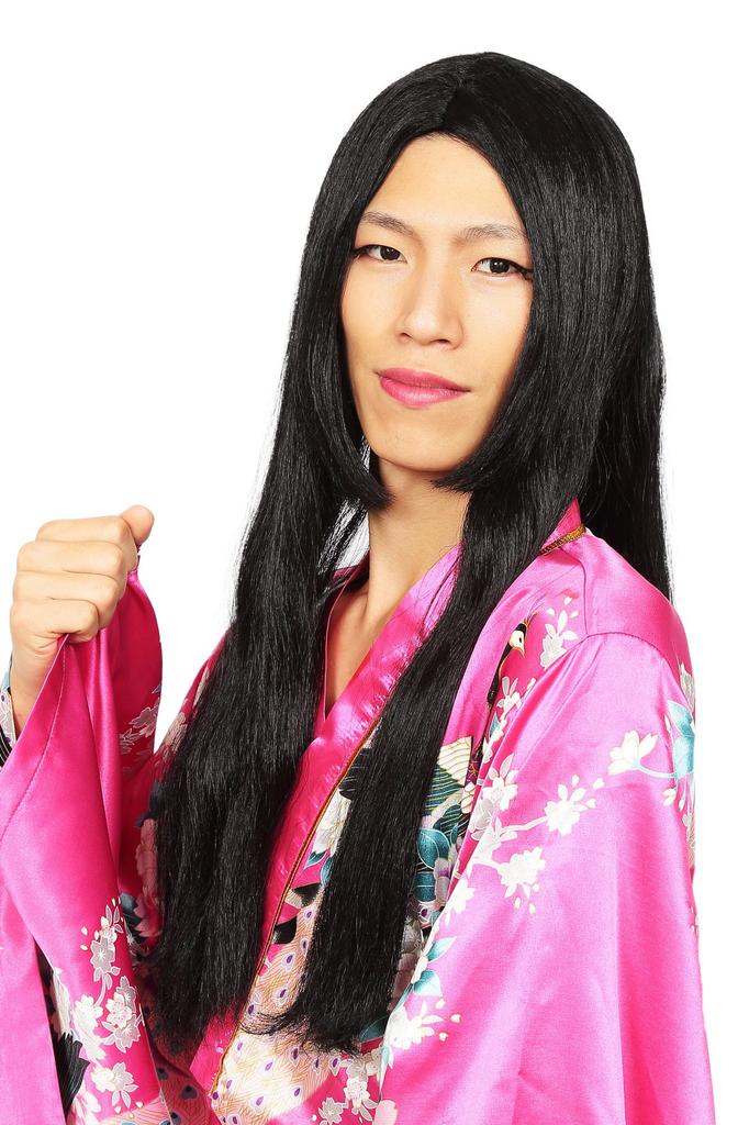 Clearstone Katsland Cosplay Halloween Princess Black Wig, Style, Unisex,