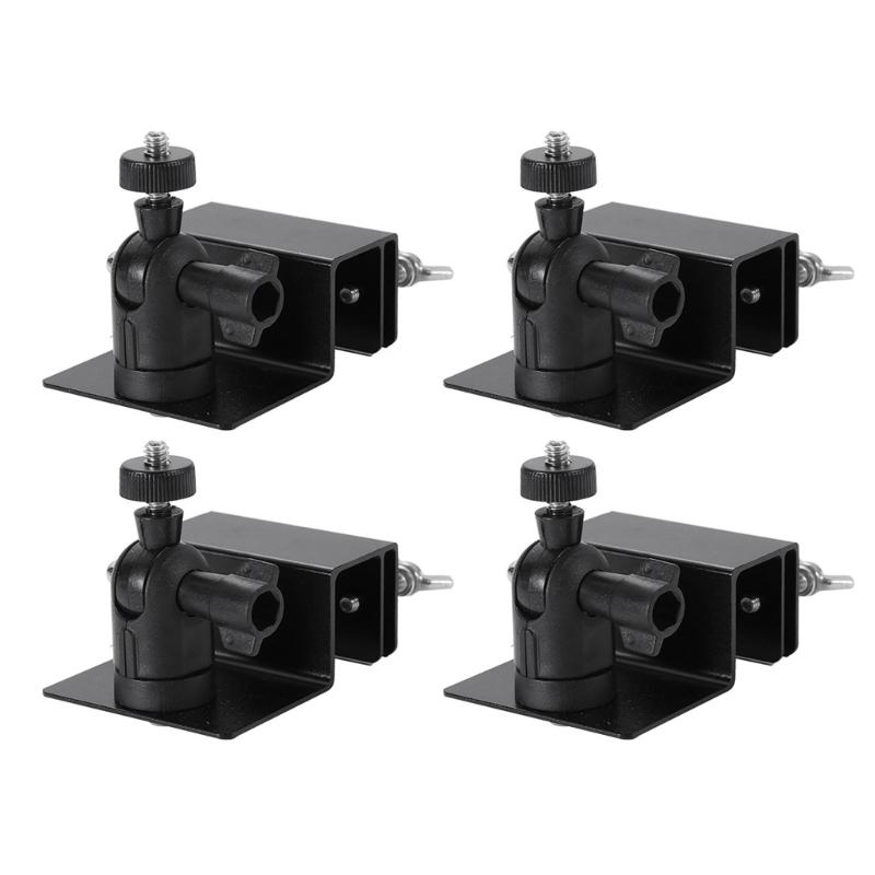 2/4pcs Multipurpose Solars Panel Gutter Mount Clip Aluminum Alloy Portable Designs for Enhances Sunlight Exposure