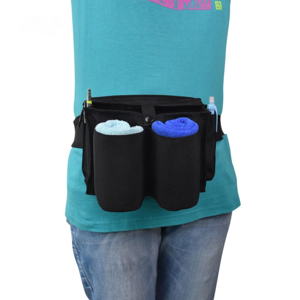 Pegasus Wings Nurse Pouch for Waist Pouch with Hand Cleaning and Storage Waist Apron Work Bag for and Food Service Staff Work, Sanitizer, Supplies,