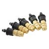 10PCS 4/7PVC Outdoor Misting Cooling System Kit with 1/4" Brass Adjustable Atomizer Sprinkler Heads