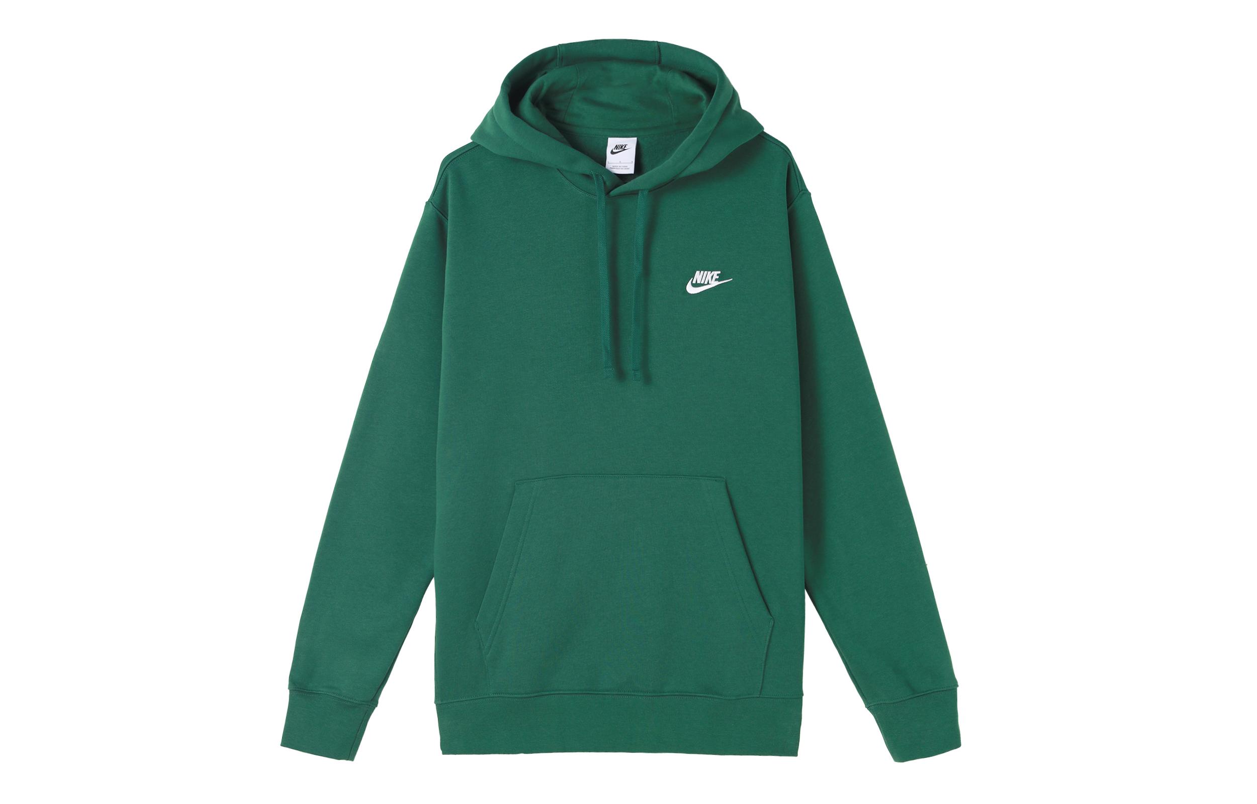 Nike Sweatshirts Unisex Green Hooded Moderate Other BV2655-341 L