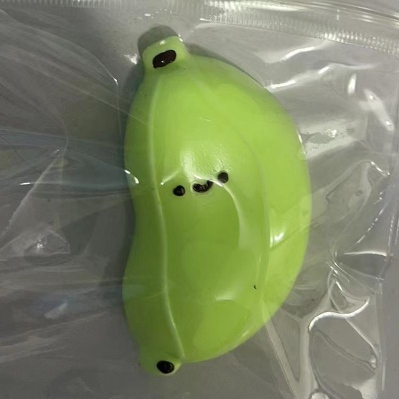 3 Colors Simulation Banana Taba Squishy Toys Stress Relief Balls Sensory Fidget Toy For Adults Kids Birthday Gifts Party Favors