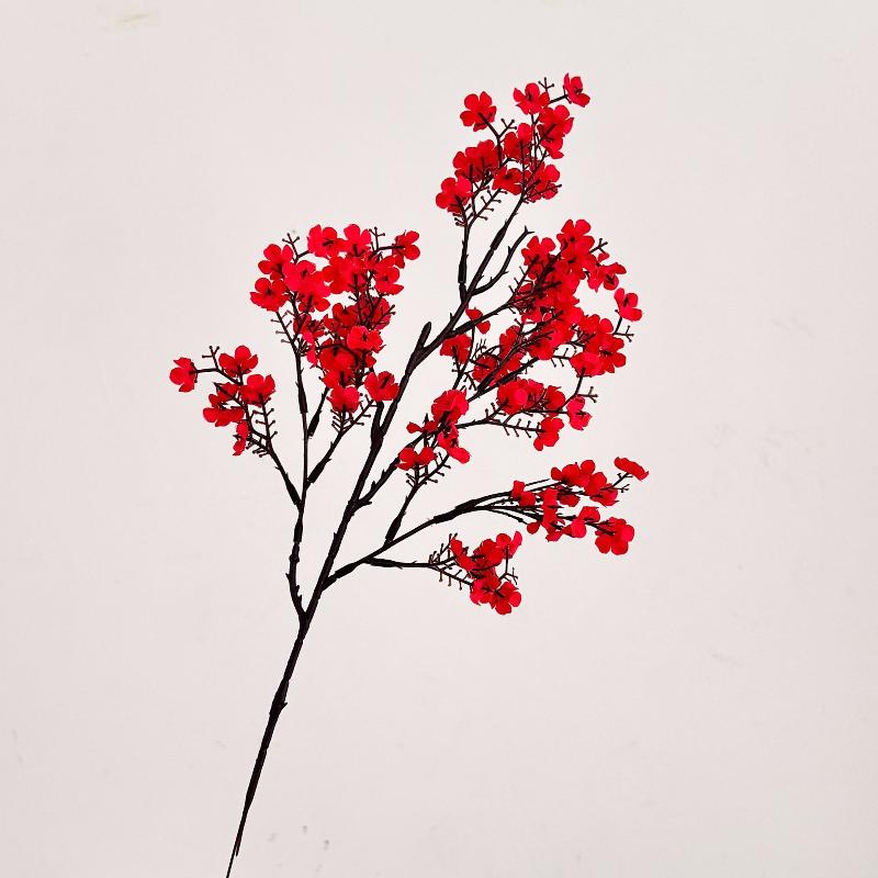 1 st Babys Andningsbara Konstgjorda Blommor Silkesväxter För Höst Halloween Dekor Perfekta Säsongsmässiga Hemdekorationer