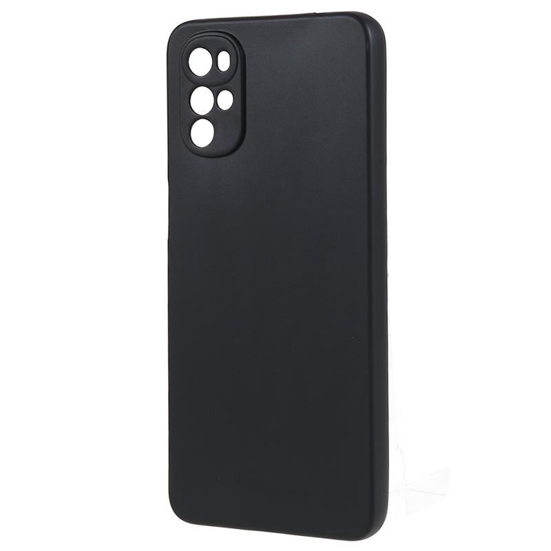Für Motorola Moto G22/E32 4G Kratzfeste Glänzende Handyhülle Flexible TPU Rückseite
