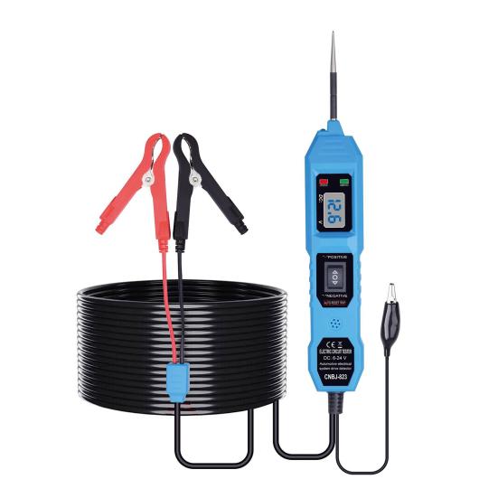 Automotive Circuit Tester Electrical System Diagnostic Tool with Probe & LED Light Voltage Test for Car Trucks & Motorcycles Easy to Use Current