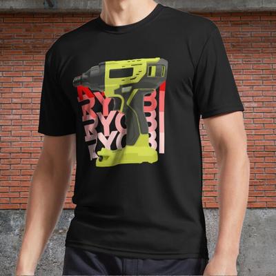 Ryobi-Tool Shadow Active Tričko Logo Pánské Tričko Vtipné Velikost S až 5XL