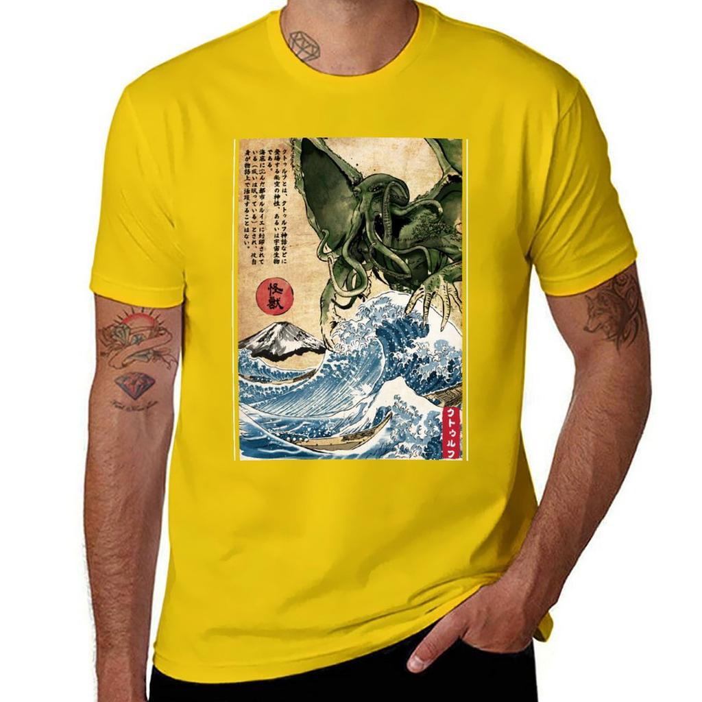 Great old one in Japan T-Shirt summer top graphics kawaii clothes mens clothes