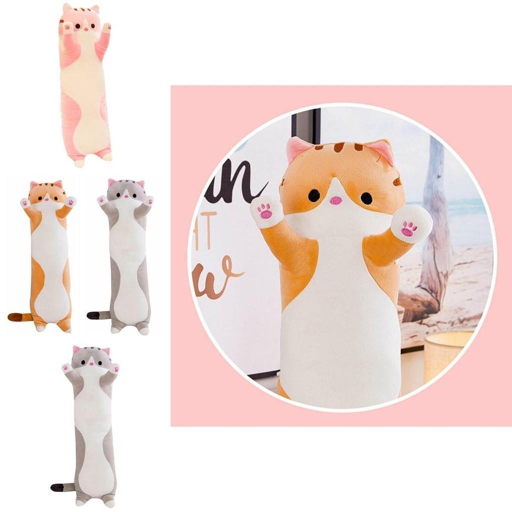 Cozy Long Cat Plush Toy Soft Stuffed Doll Ideal For Kids Gift And Home Decor Needs