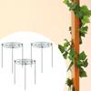 3 Pieces Peony Cages and Supports Peony Support Frame Plant Support Stakes Supports Hoops for Tomato Flopping Flowers Vegetables