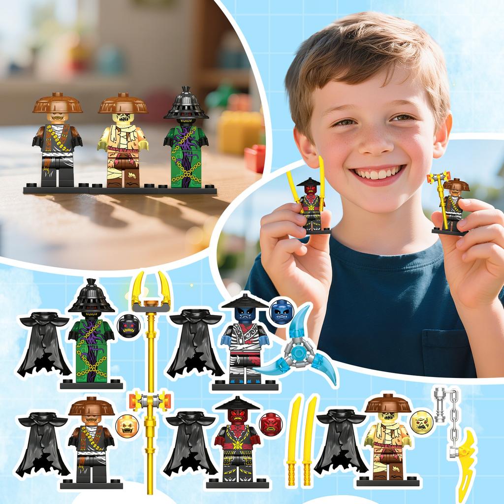 Spielfiguren aus Bausteinen sind die besten Geschenke für Kinder